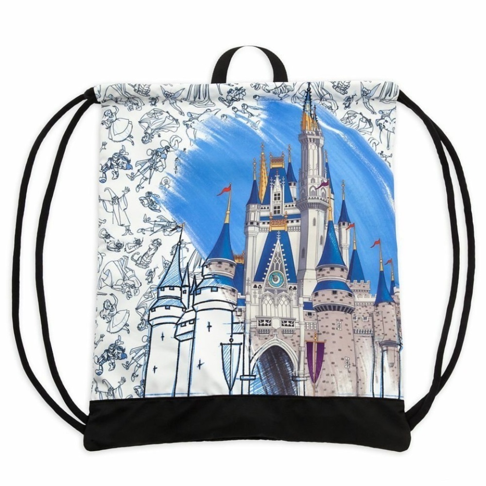 COPY - Disney Castle Drawstring Backpack